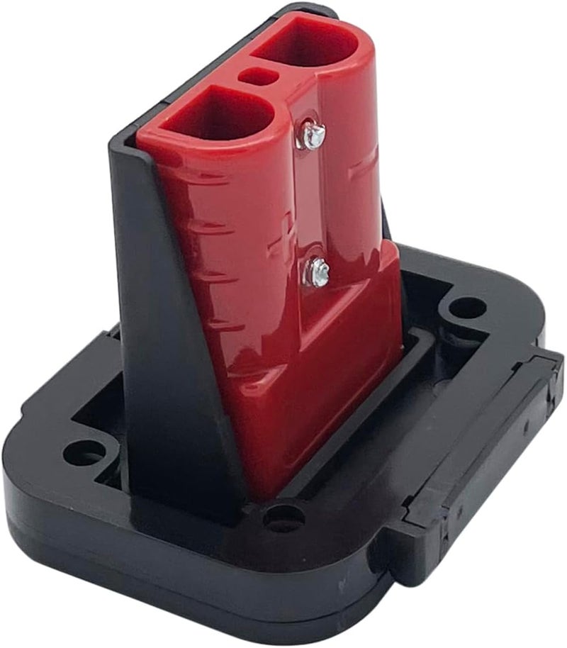 JooFn 50A Plug Mounting Panel for Anderson SB50 Series Connectors Flush Mount Recessed Plate (Red-1pc) - Image 4